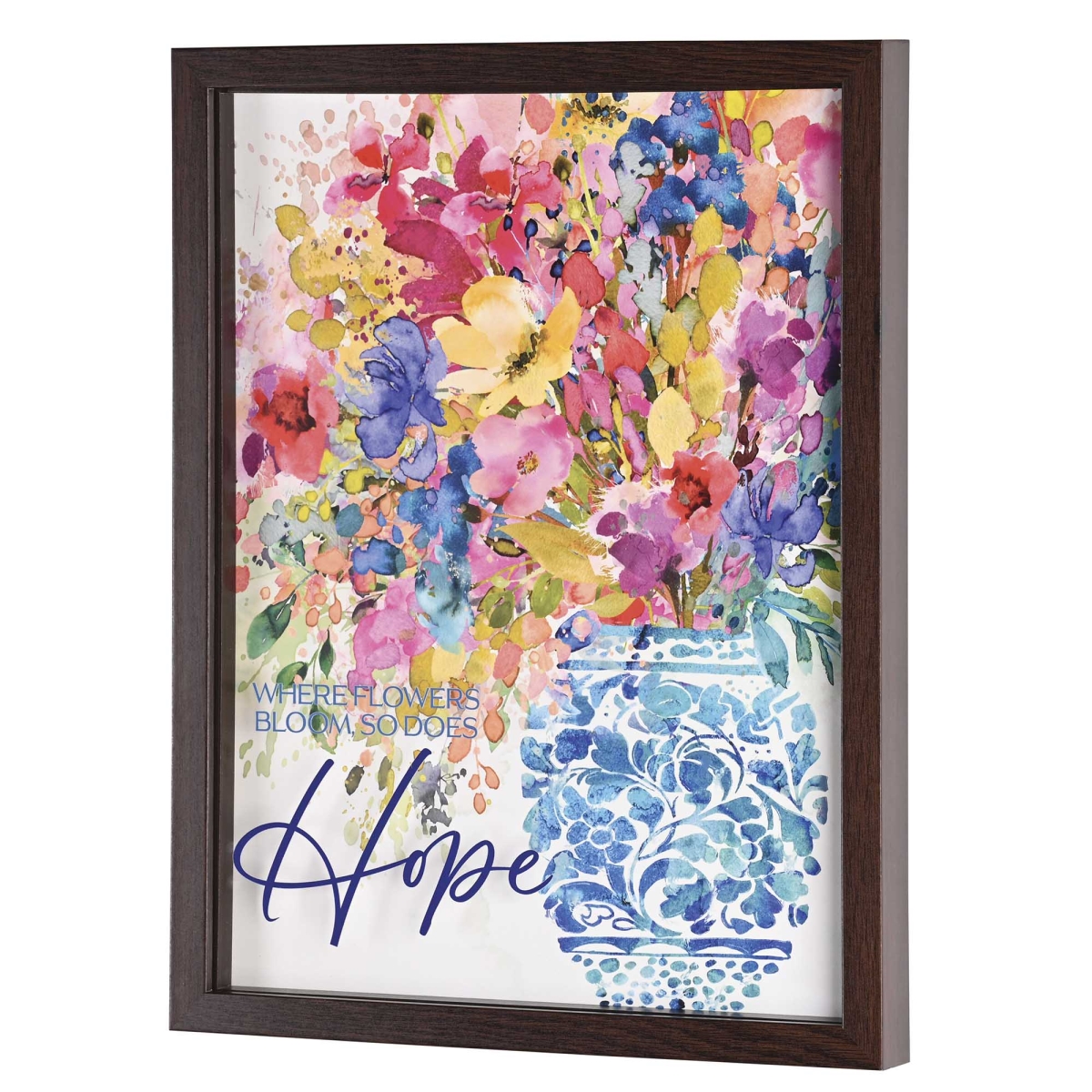 Picture of Dicksons FRM1019 Framed Wall Art Where Flowers Bloom