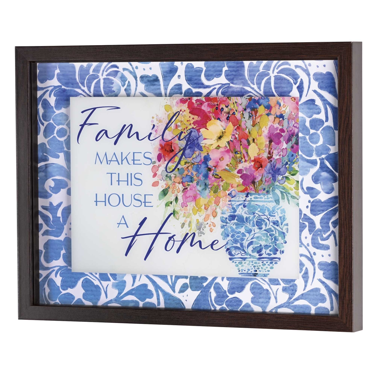 Picture of Dicksons FRM1020 Framed Wall Art Family Makes This House