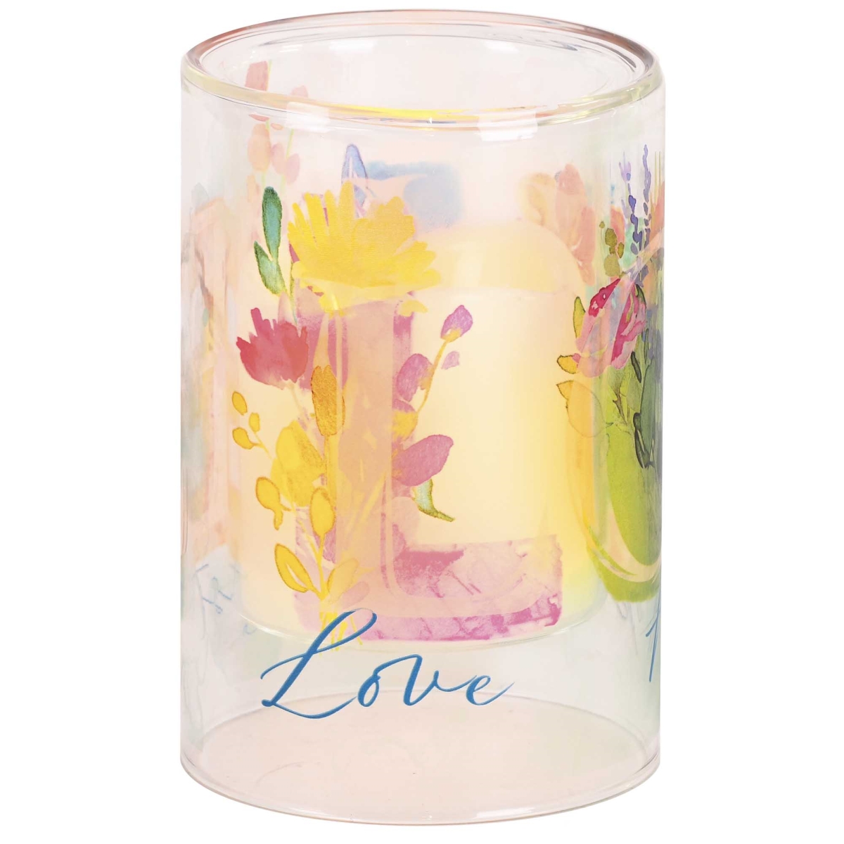 GCH-06-24 Candleholder Love Hope Rest 6In