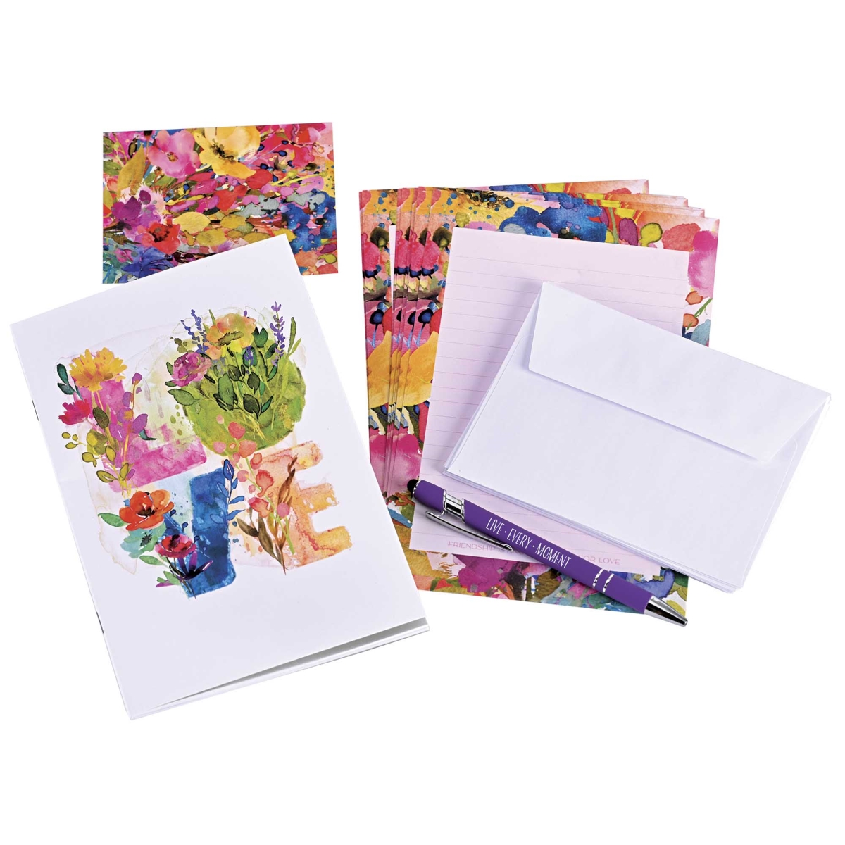 JSPACK-1 Journal Stationery Set Love
