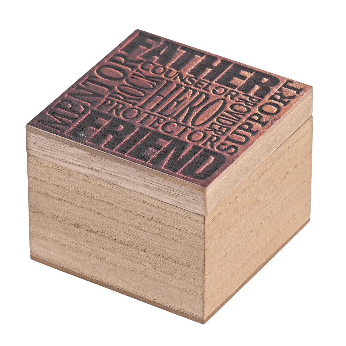 Picture of Dicksons EWOODBOX-44-39 Keepsake Box Names Of Dad MDF 4X4