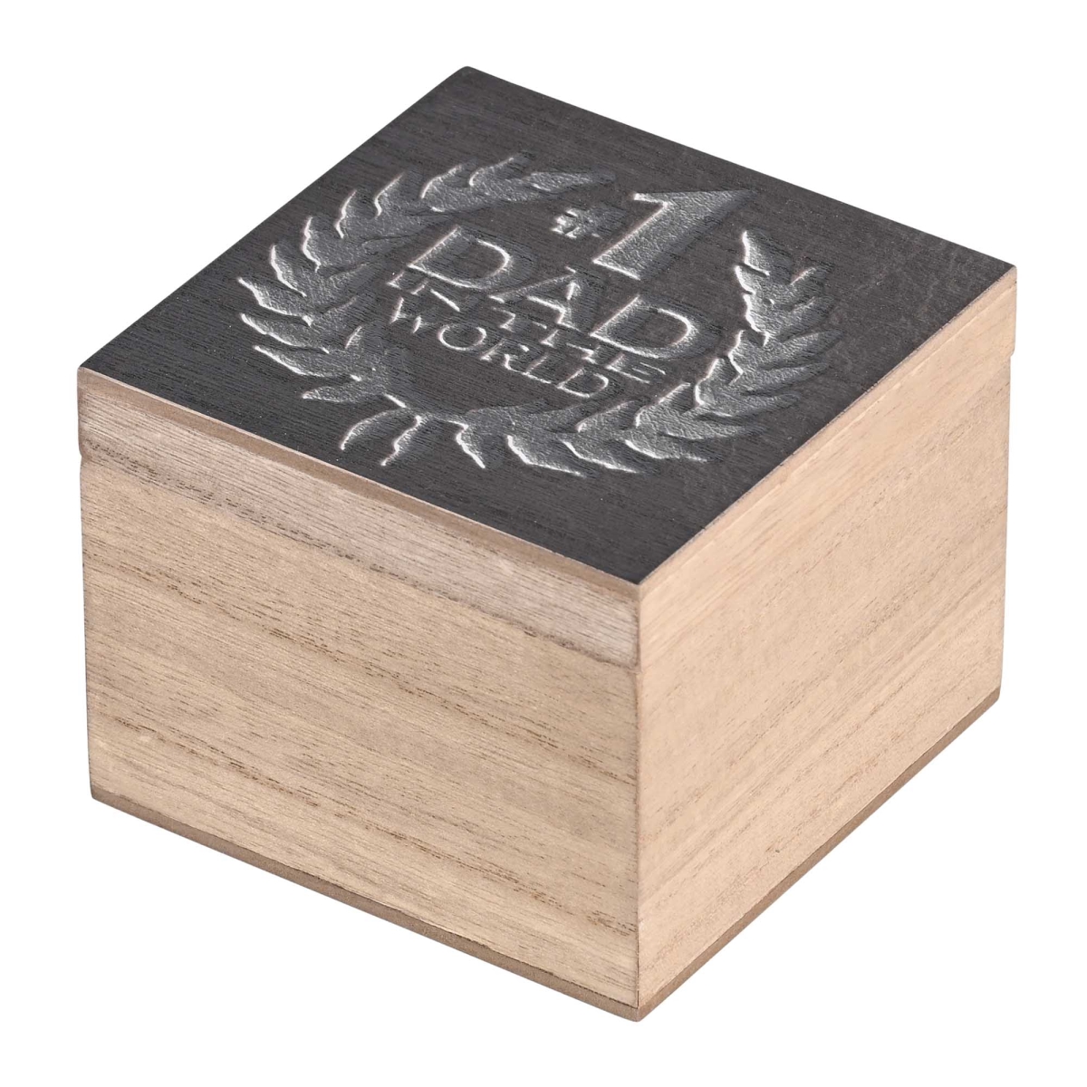 Picture of Dicksons EWOODBOX-44-37 Keepsake Box Number 1 Dad In The World