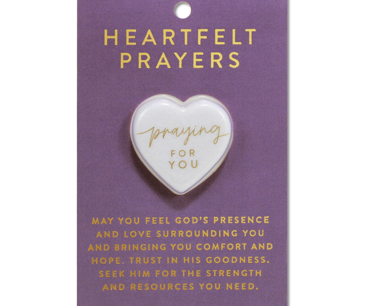 40958 Heart Stone Card Heartfelt Prayers