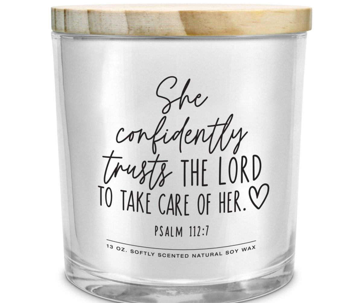 Picture of Dicksons 35061 Soy Candle She Confidently Trusts The
