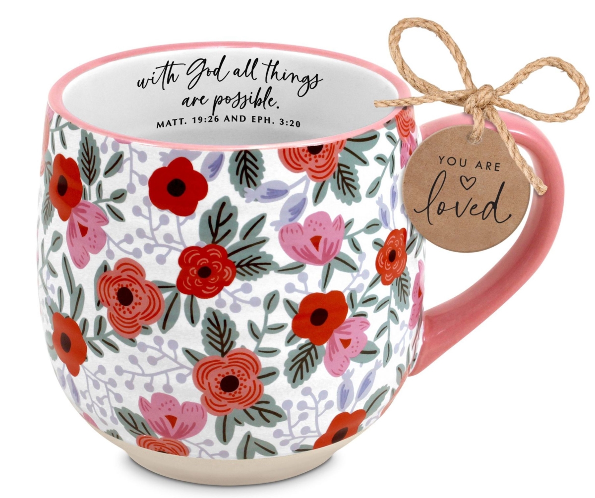 Picture of Dicksons 18553 Coffeecup Blooming Joy With God