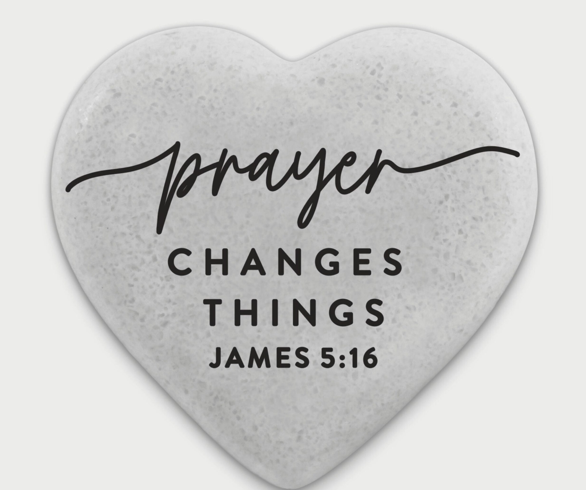 40511 Heart Stone Prayer Changes Things