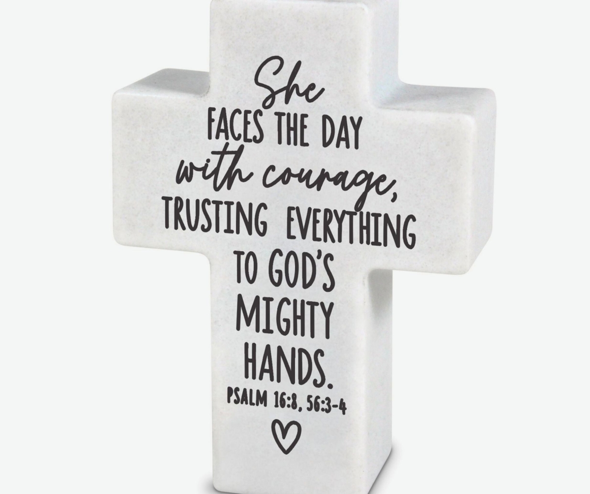 11253 Mini Inspire Cross She Faces The Day