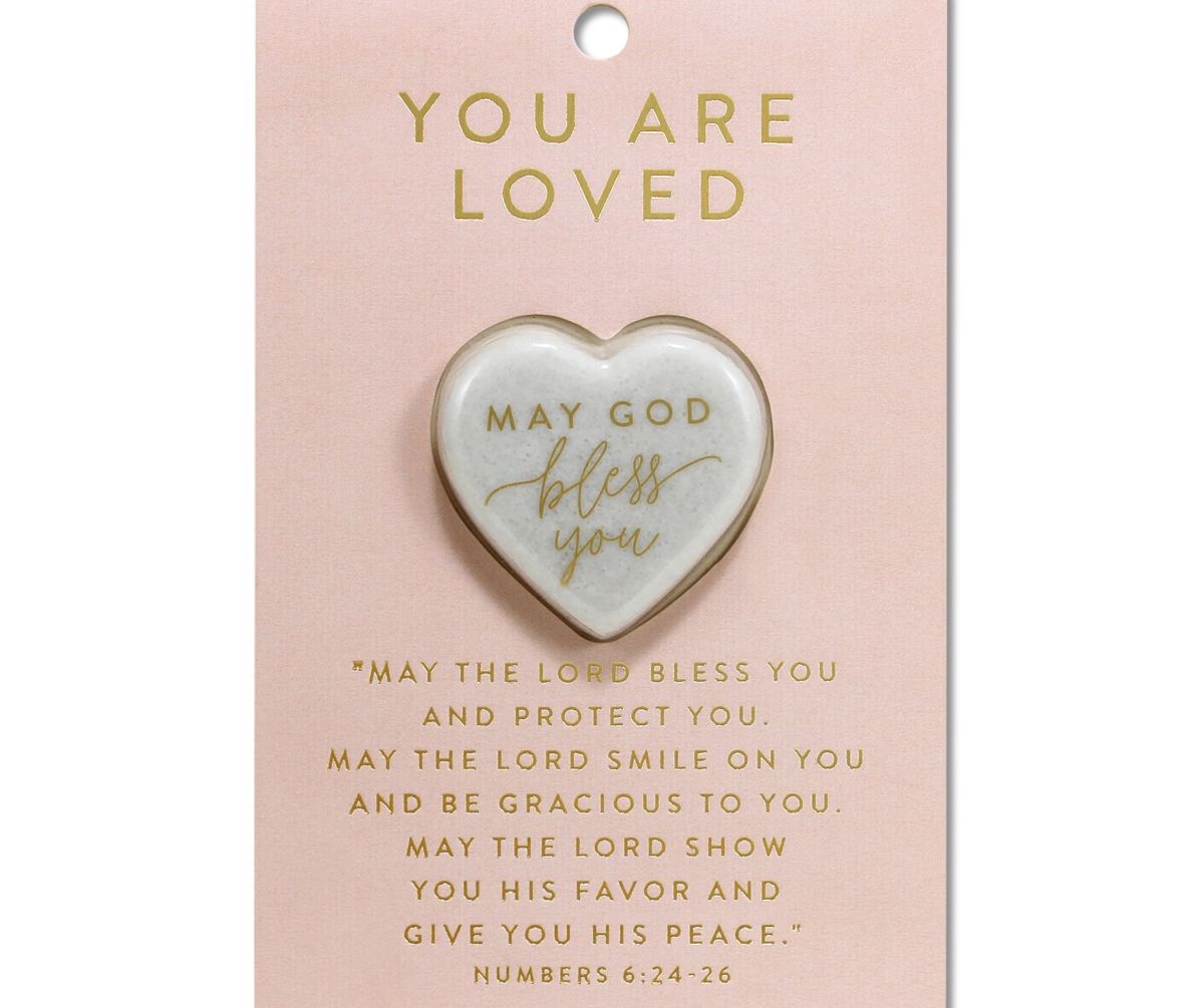 40957 Heart Stone Card You Are Love