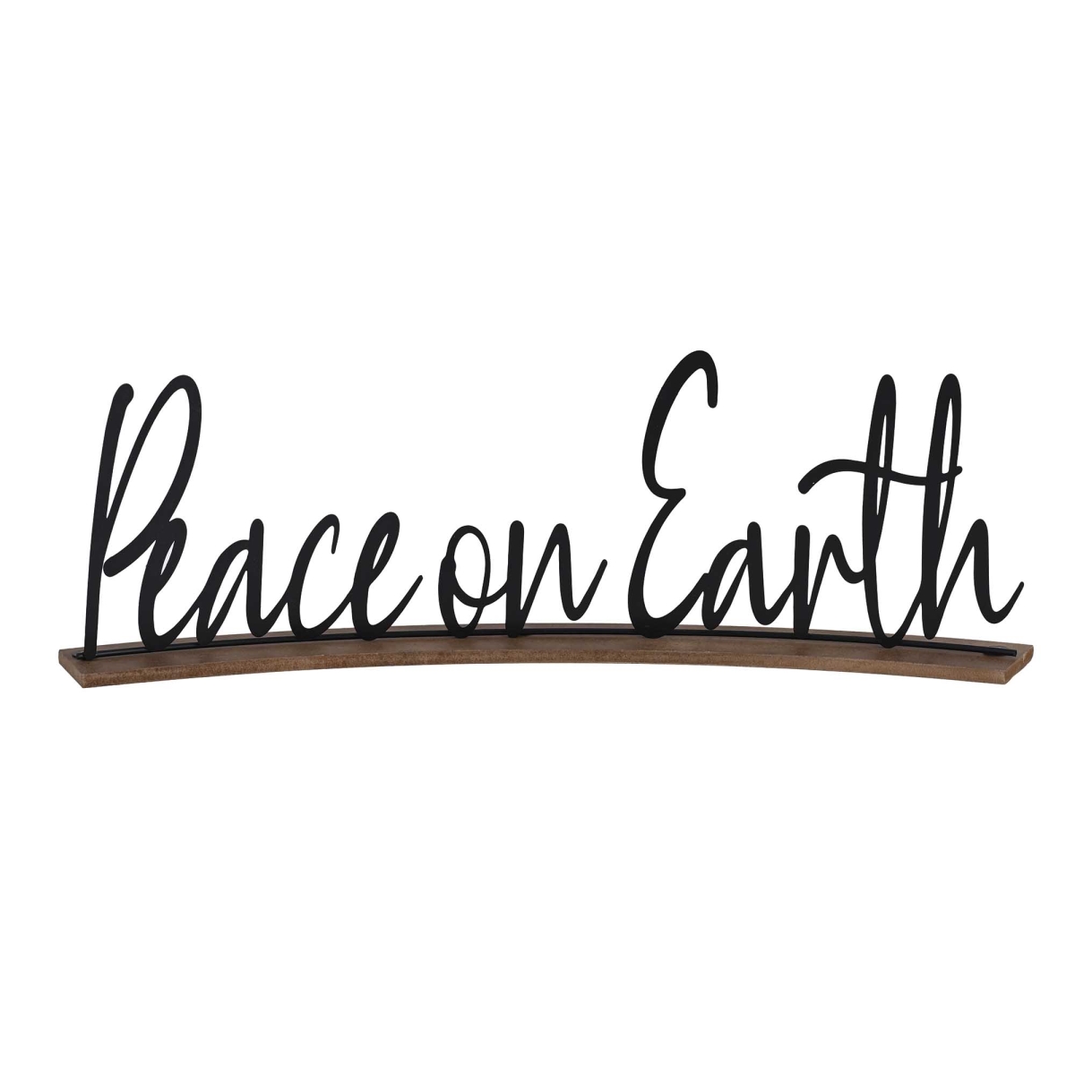 CHTTPLQM-1 Christmas Figurine Peace On Earth 22.5L