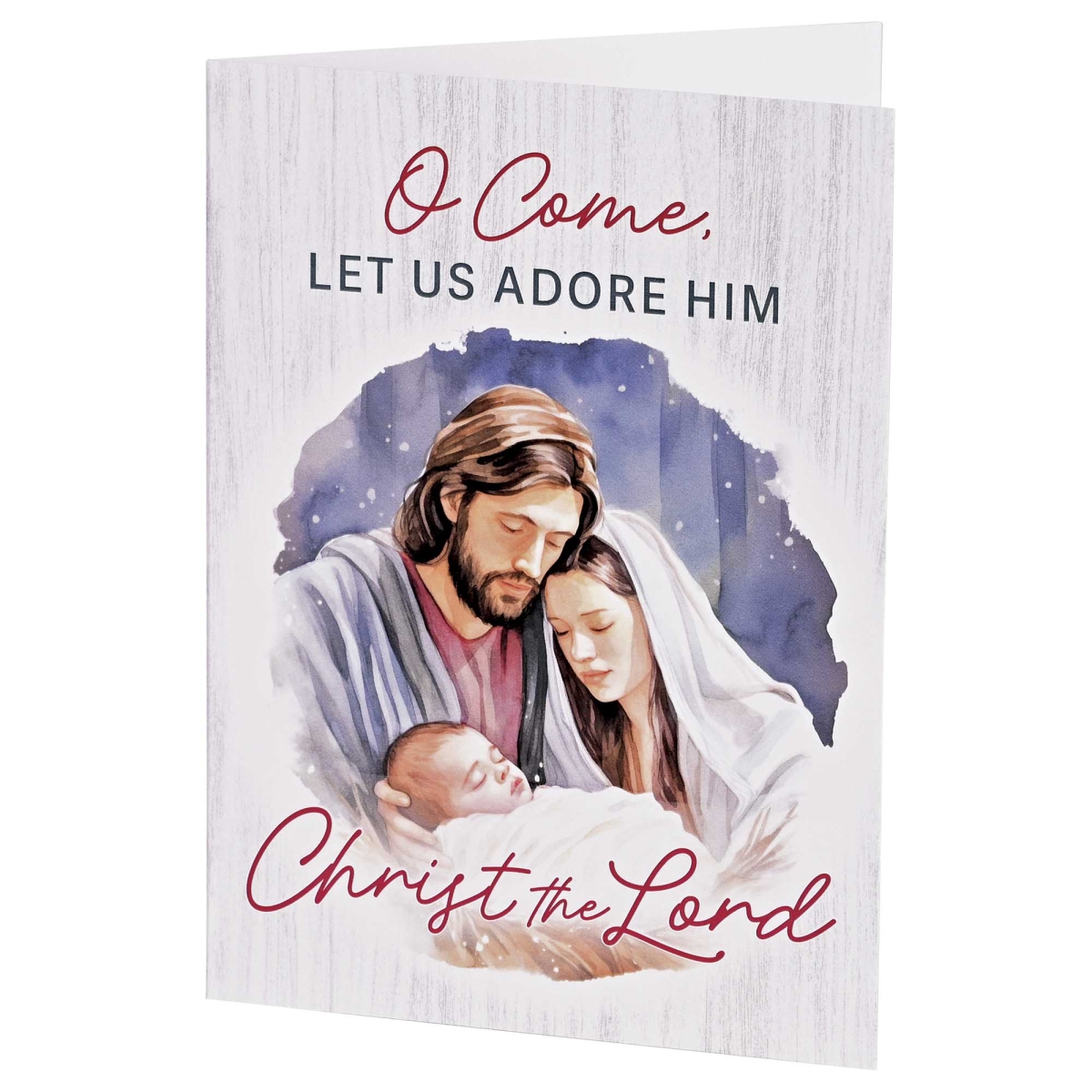 CHCDSET4 Christmas Card Come Let Us Adore Him Set