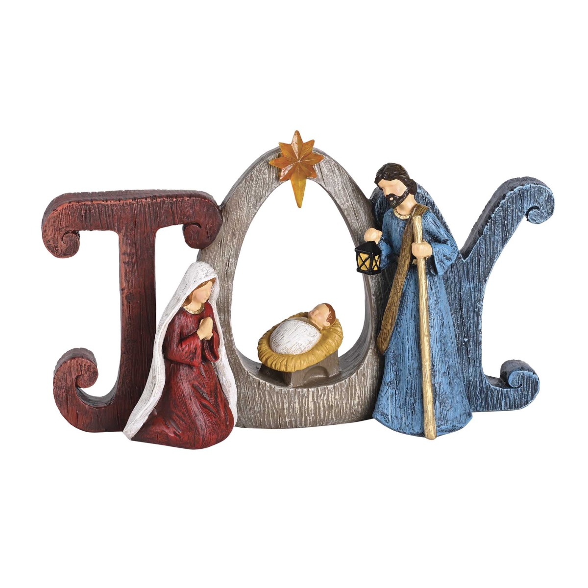 CHFIGR-341 Nativity 1 Piece 4.75H Joy Holy Family