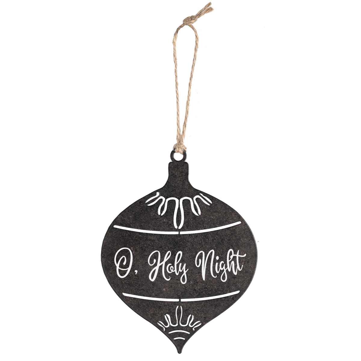 CHORNM-12 Ornament Holy Night Black Bulb Metal