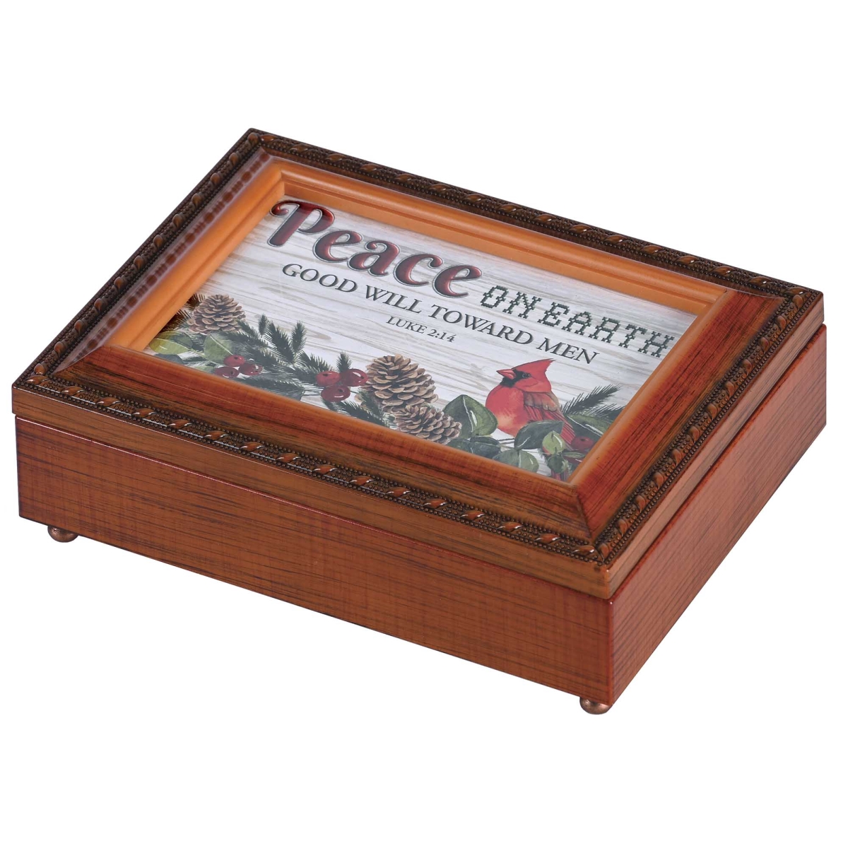 CHBOXMBWG2 Christmas Music Box Peace On Earth