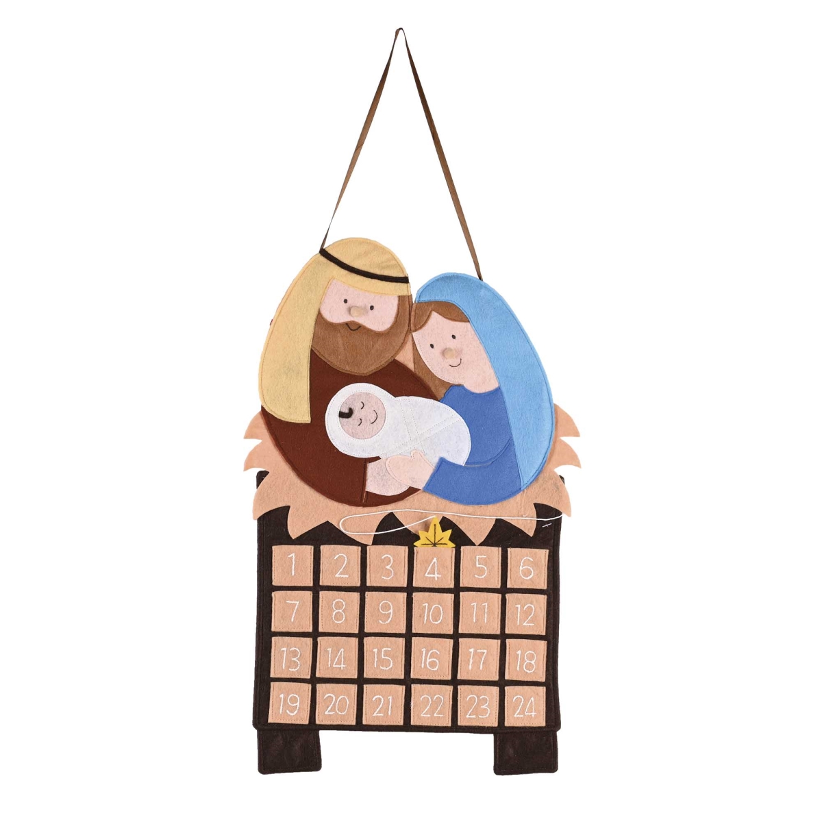 CHNATF-2 Christmas Advent Calendar Nativity 21.5H