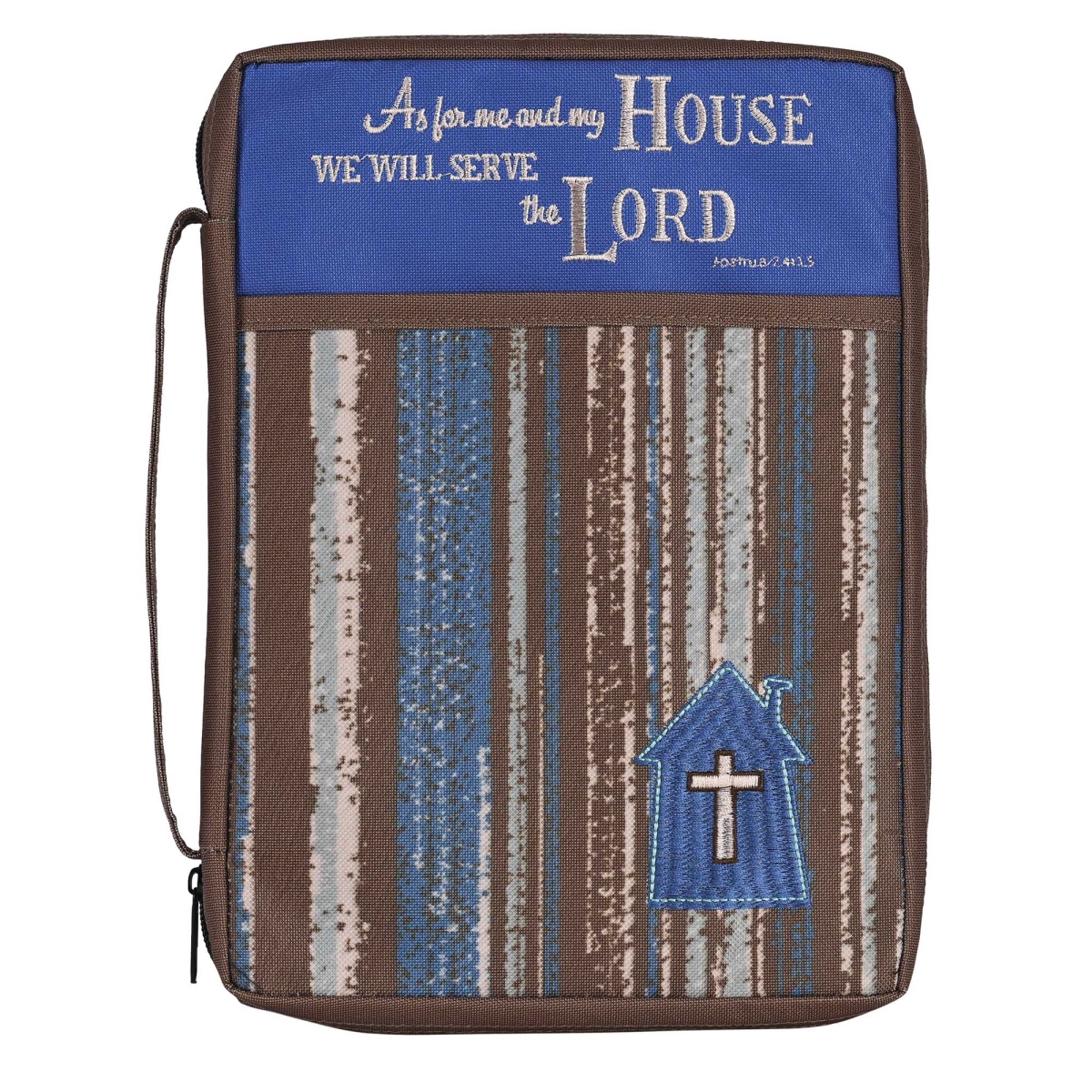 BCK-LP283 Bible Case As For Me And My House LrgPrt