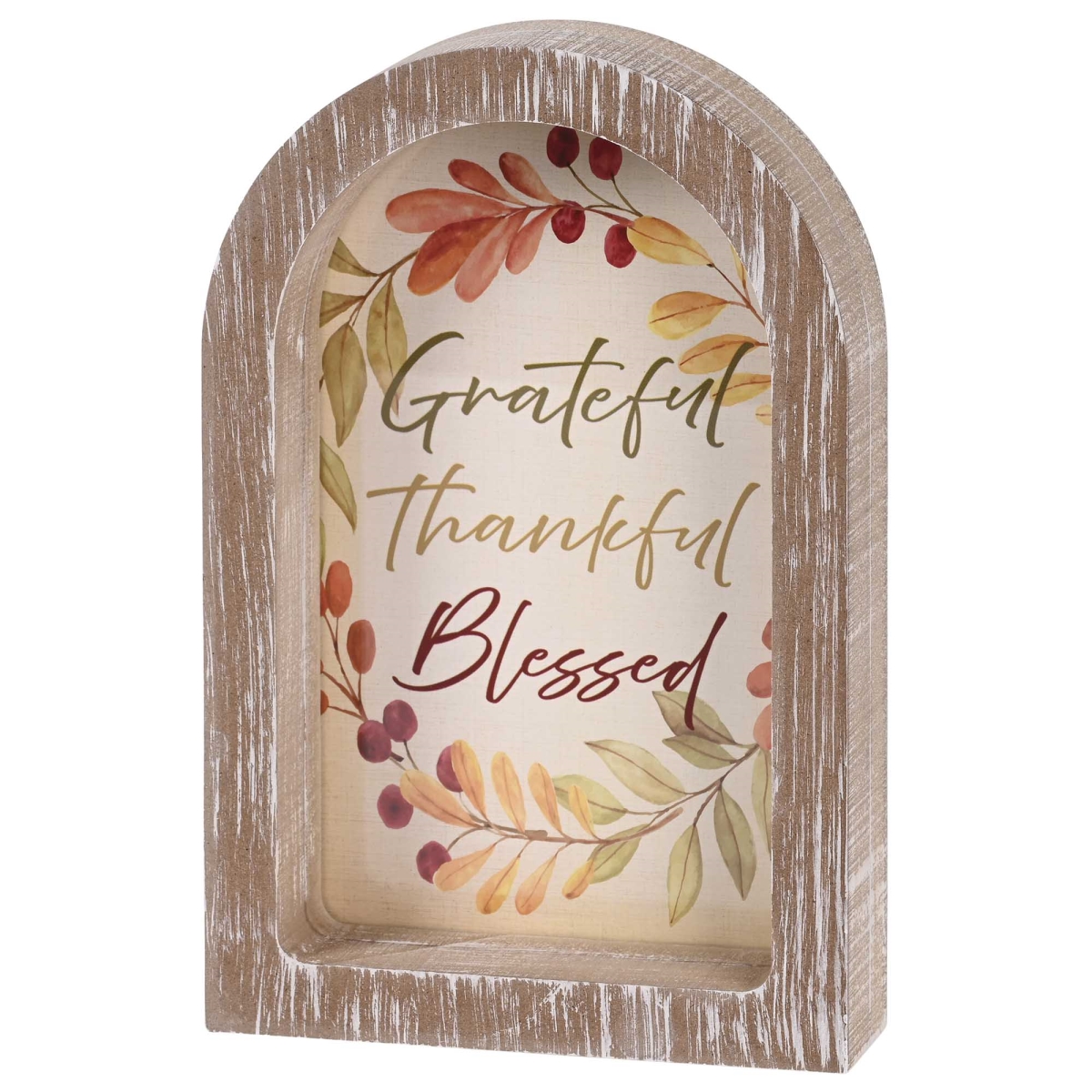 FRMA303 Framed Arch Grateful Thankful Blessed