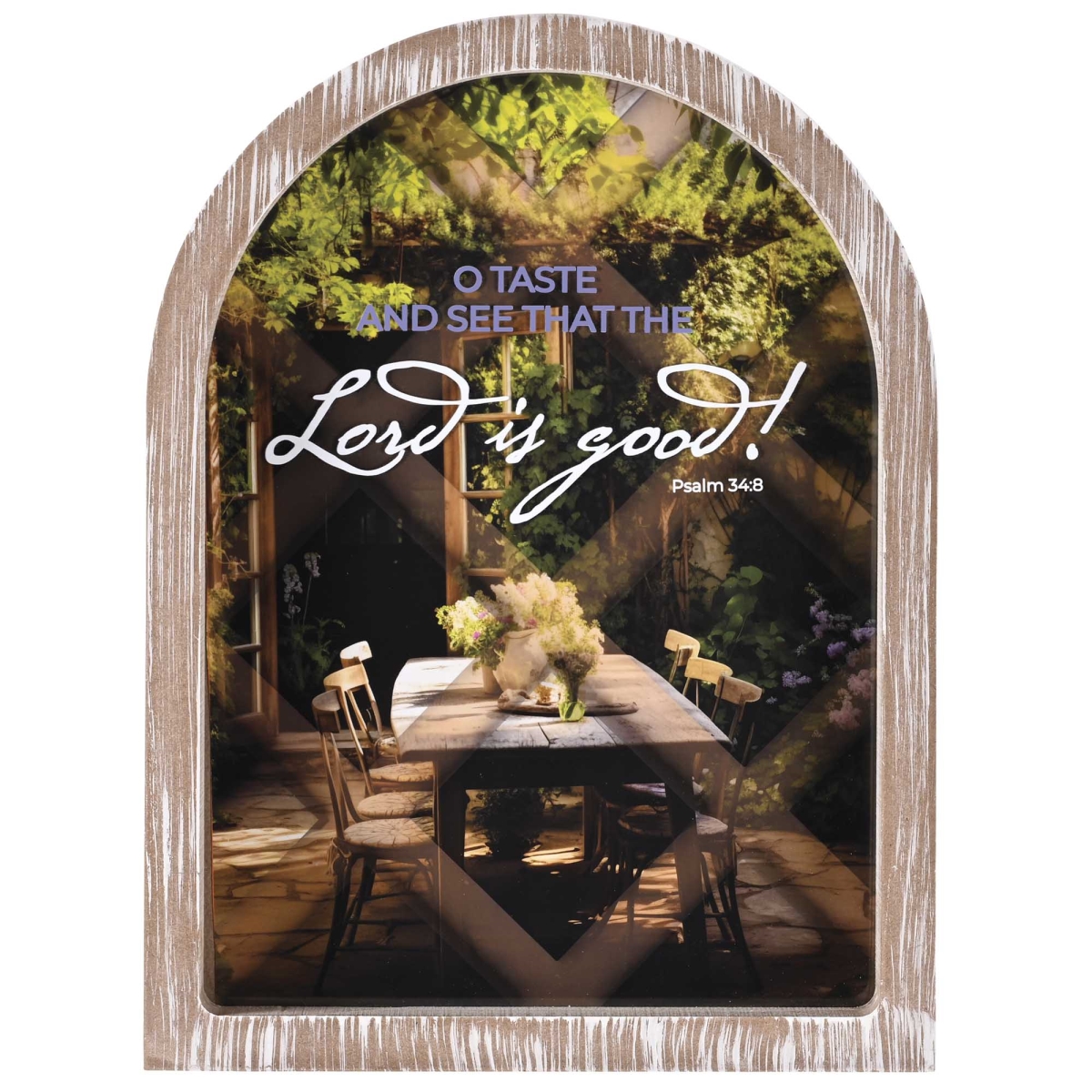 FRMA101 Framed Arch O Taste And See That 11X15