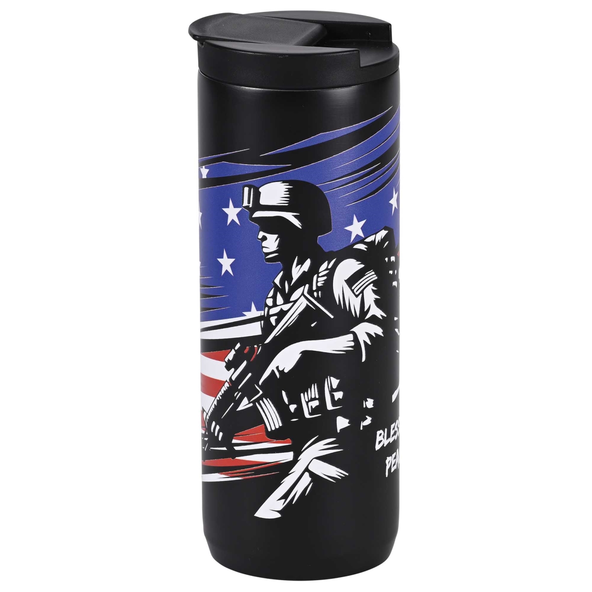 Picture of Dicksons TUMB5 Tumbler Soldier Blessed Are The 20 Oz