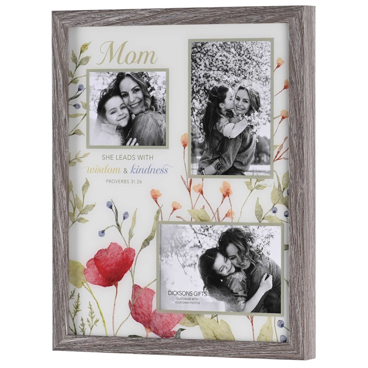 FRMWDWG-1114-101 Wall Photo Frame Floral Mom She