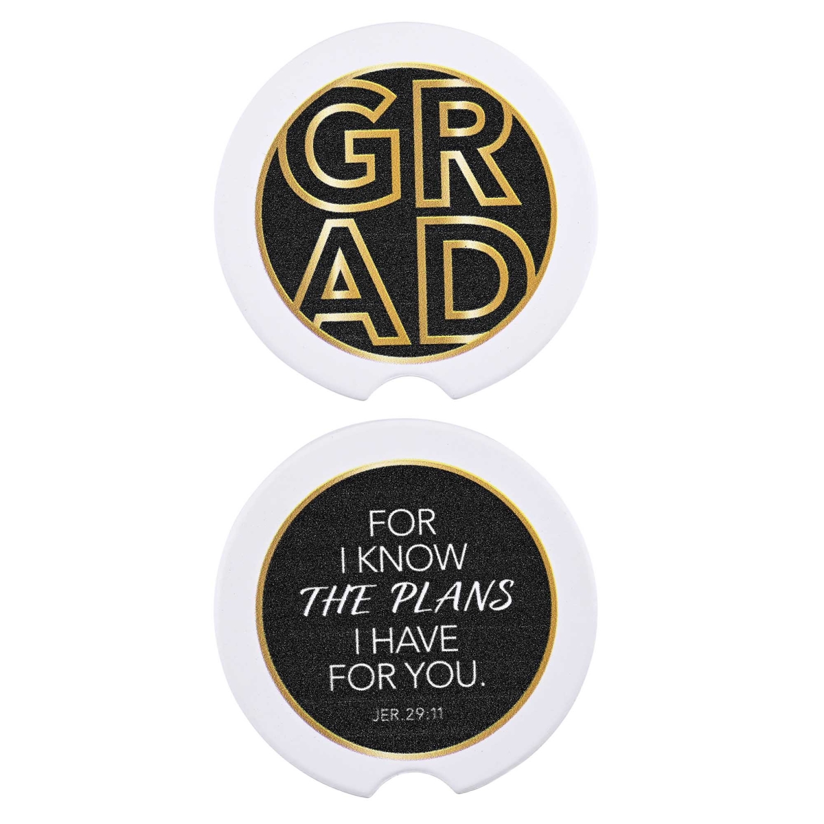 CC-50 Car Coaster Grad For I Know Plans 2-Pk