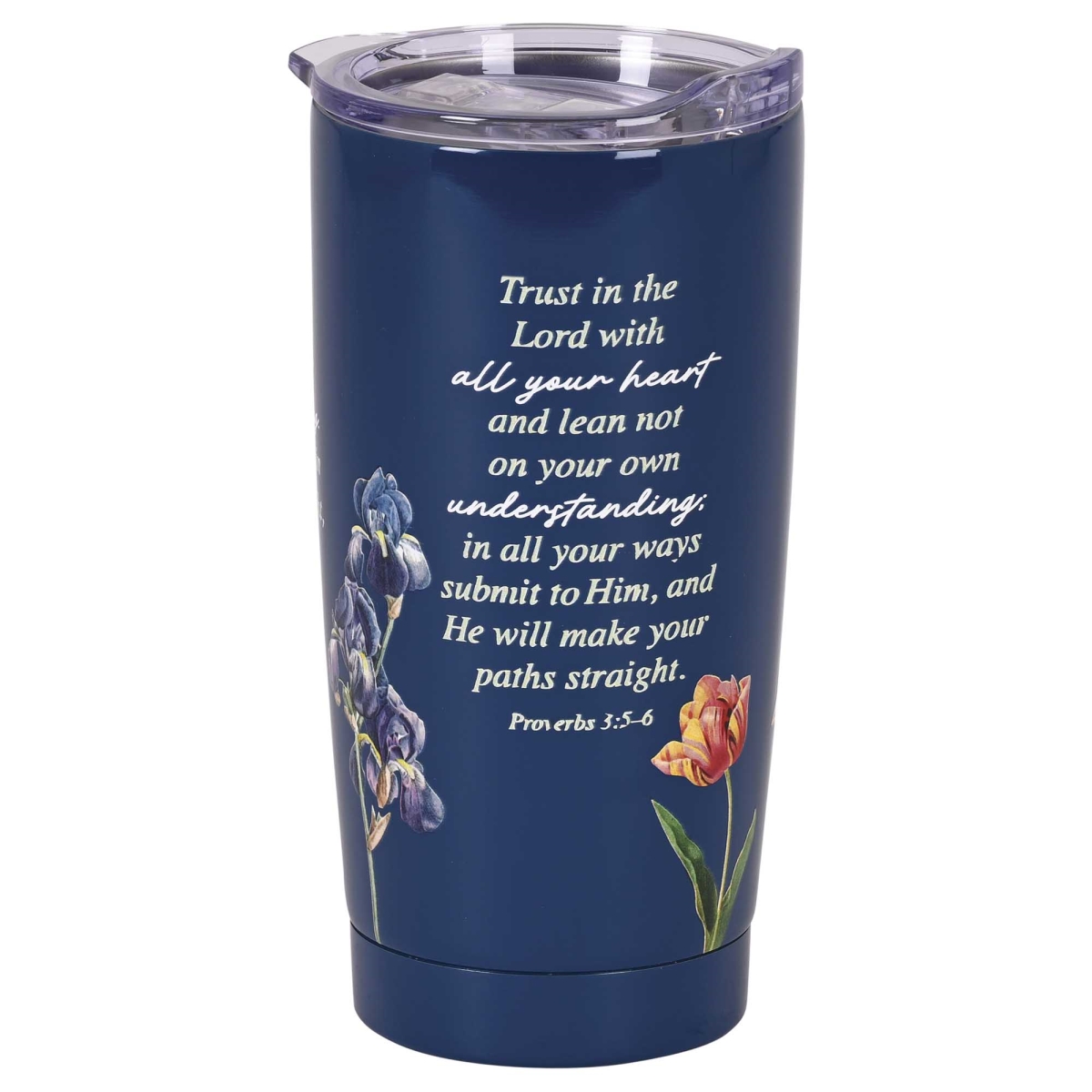 Picture of Dicksons SSTUMN-111 Tumbler Floral Scriptures 20 Oz