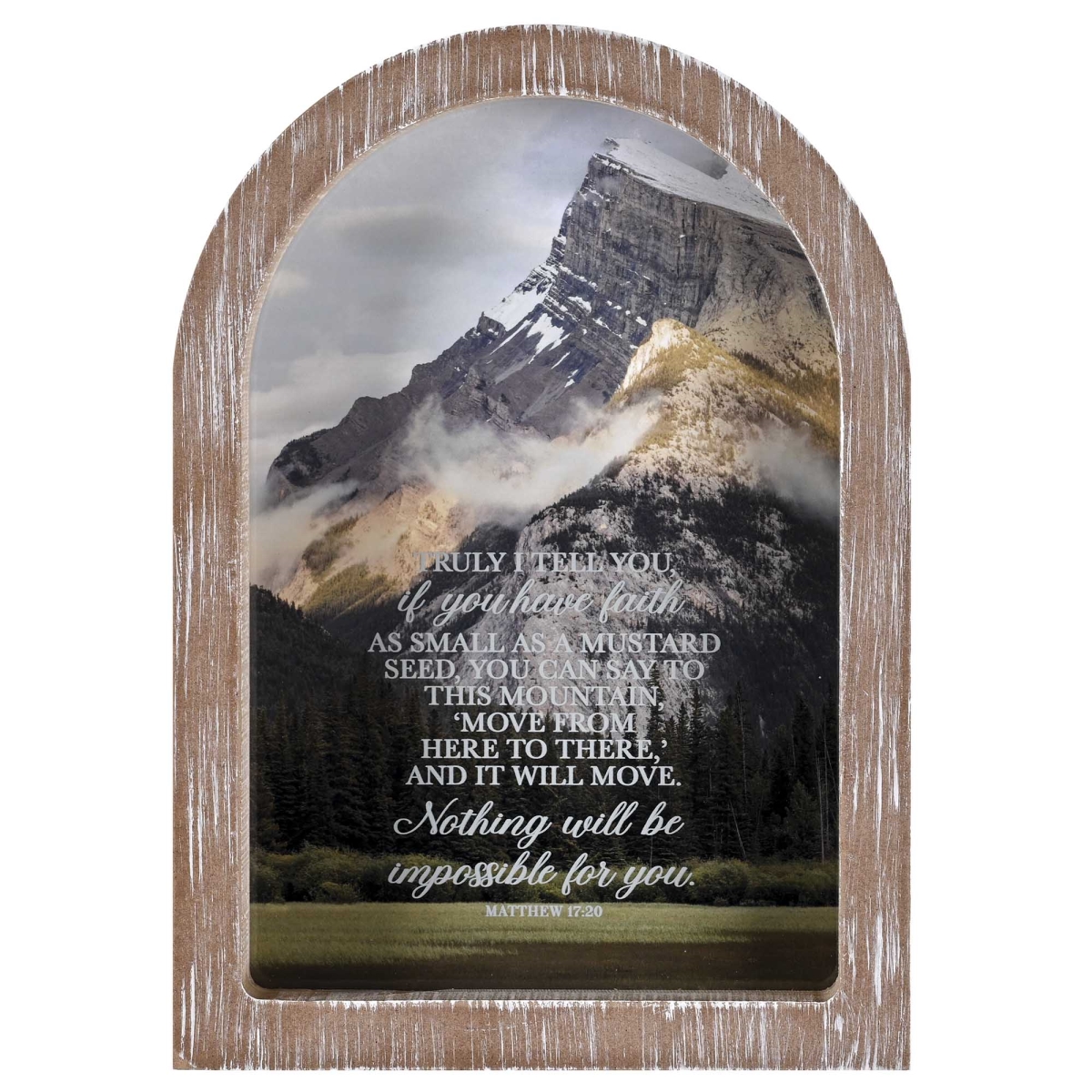 FRMA205 Framed Arch Truly I Tell You 9X13