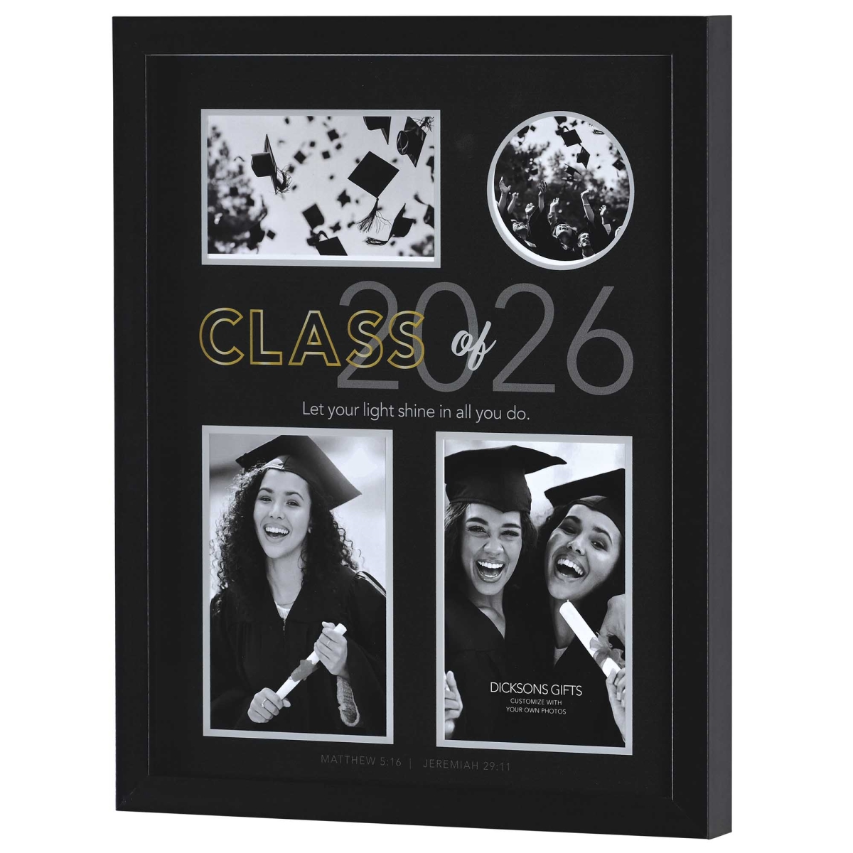 FRMWDBL-1114-100 Wall Photo Frame Grad Class Of 2026