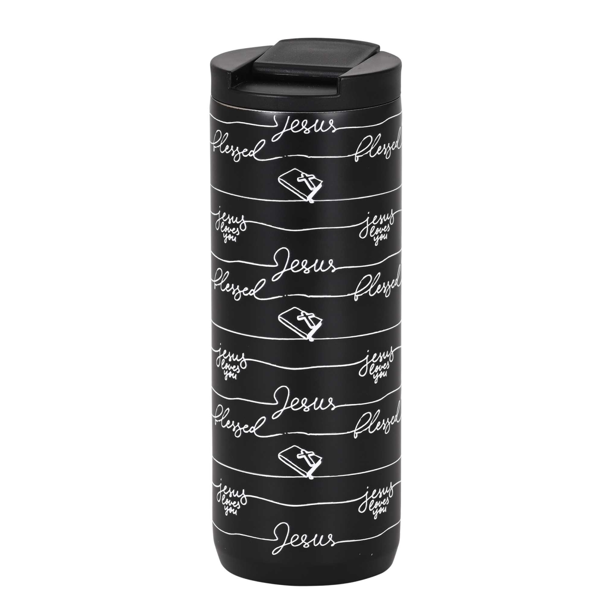 Picture of Dicksons TUMB2 Tumbler Jesus Loves You Blessed 20 Oz