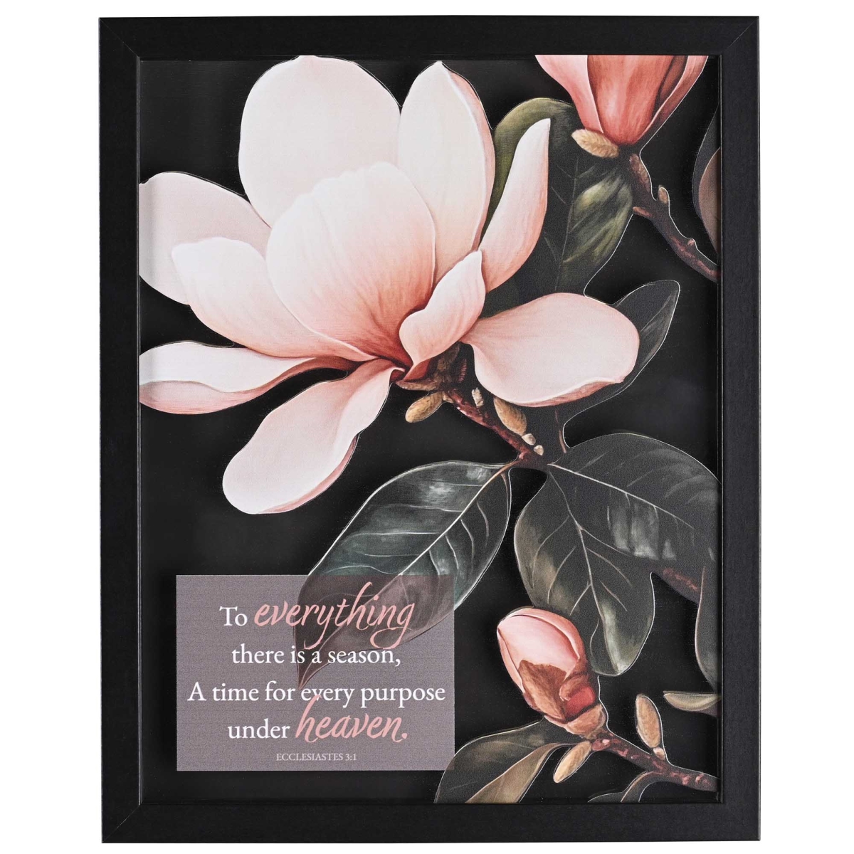 FRMWDBL-1114-97 Framed Wall Art To Everything There Is A