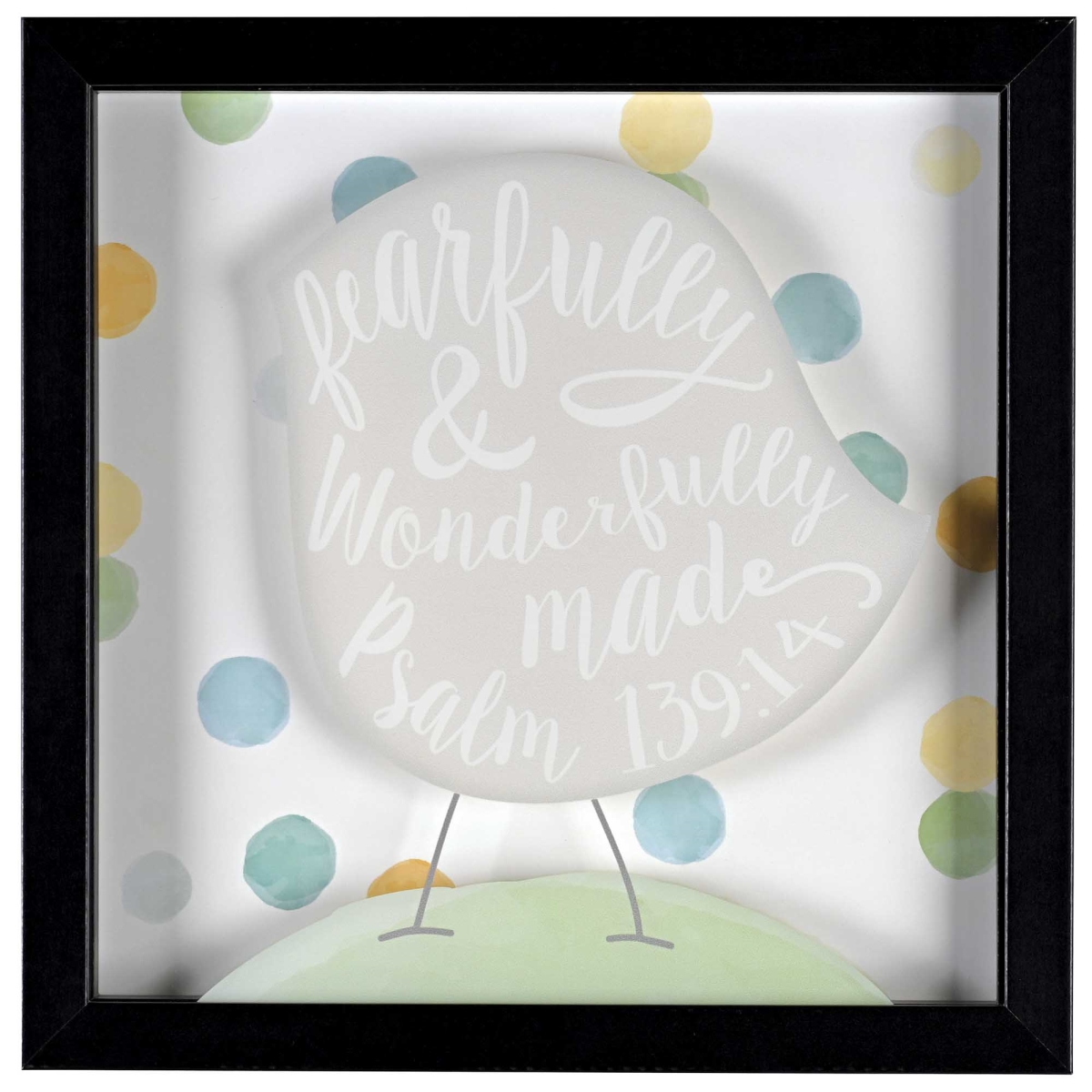 FRMWDBL-1010-13 Framed Wall Art Fearfully & Wonderfully