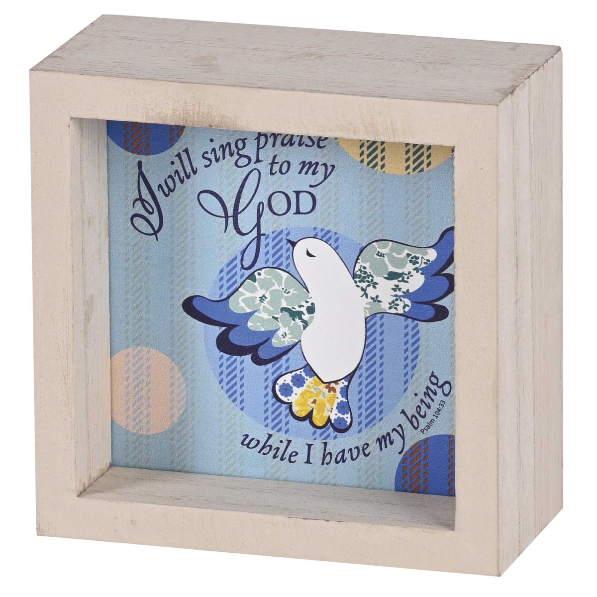 TTP4-13 Tabletop 2 Sided Art I Will Sing 4X4