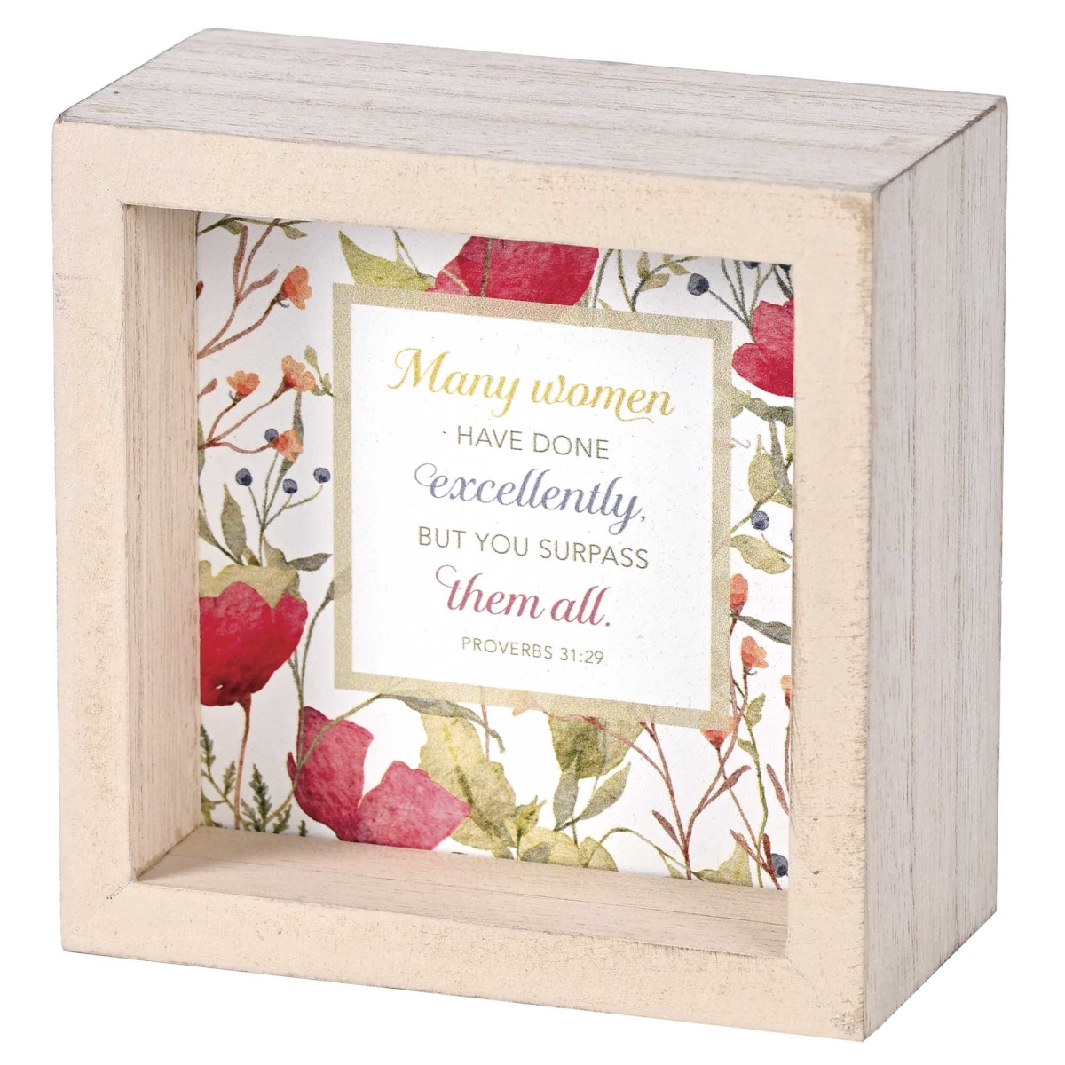 TTP4-11 Tabletop 2 Sided Art Many Women Have 4X4