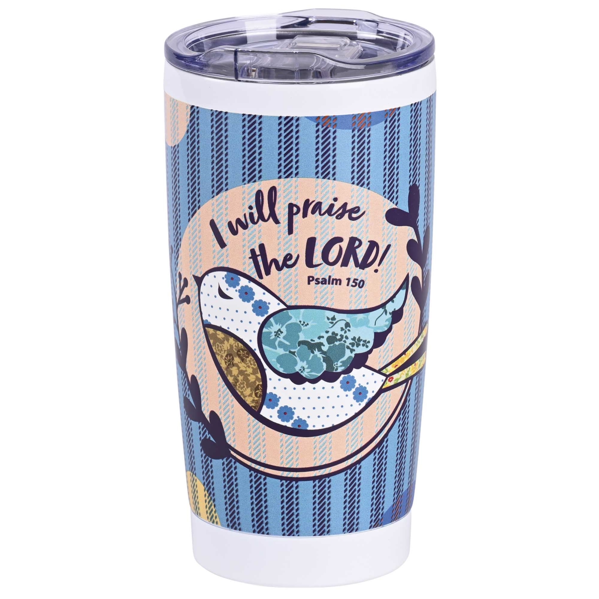 Picture of Dicksons SSTUMW-197 Tumbler Bird I Will Praise The Lord 20oz