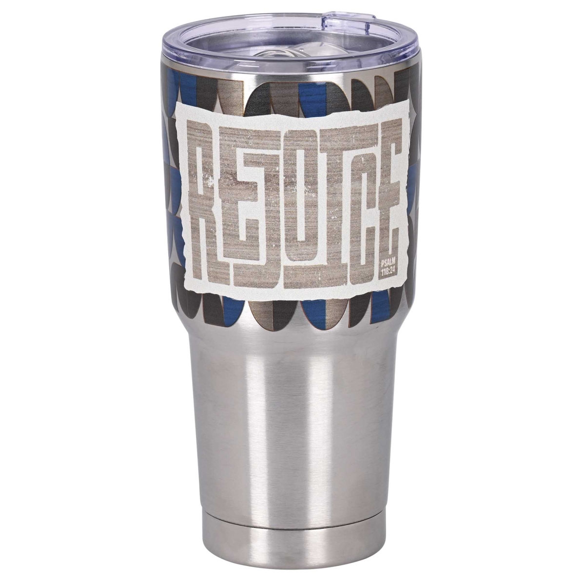 Picture of Dicksons SSTUM-146 Tumbler Rejoice Psalm 118:24 30 Oz