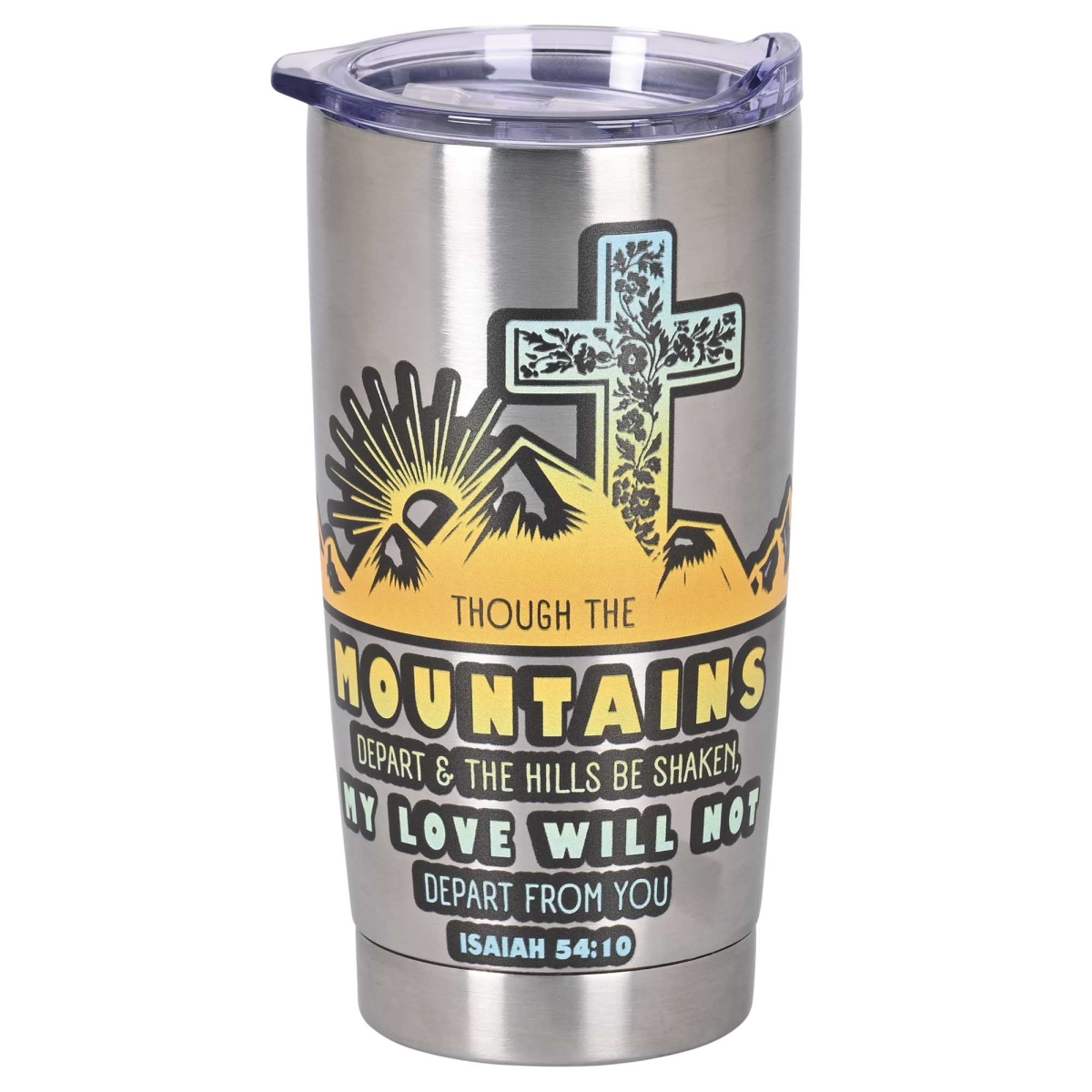 Picture of Dicksons SSTUMSS-16 Tumbler Cross Though The Mountains 20 Oz