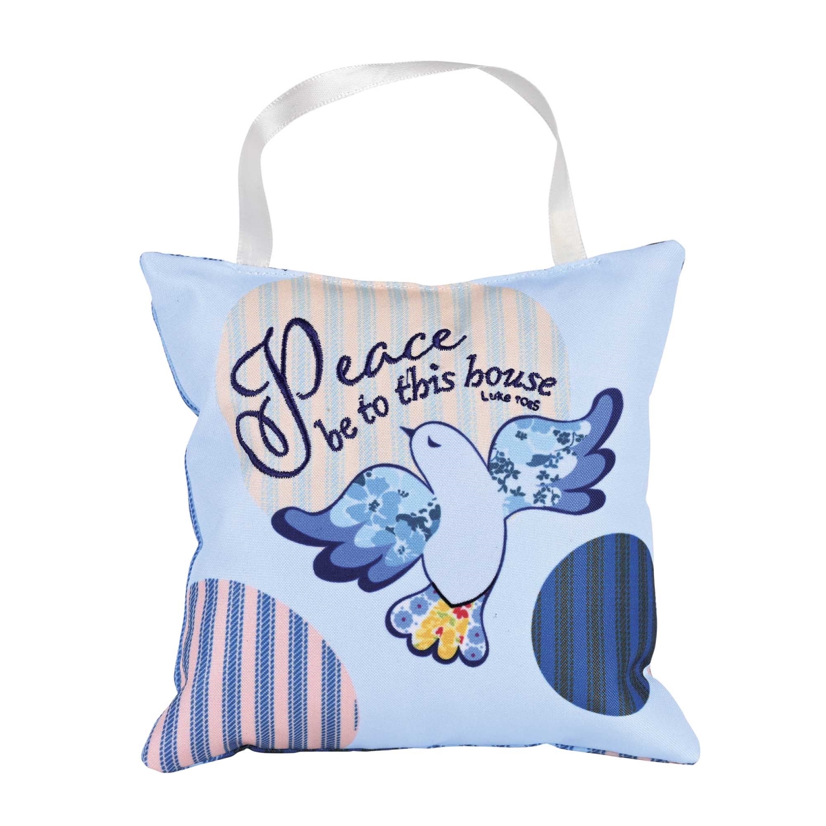 DP108 Hanging Door Pillow Bird Peace Be To 6H