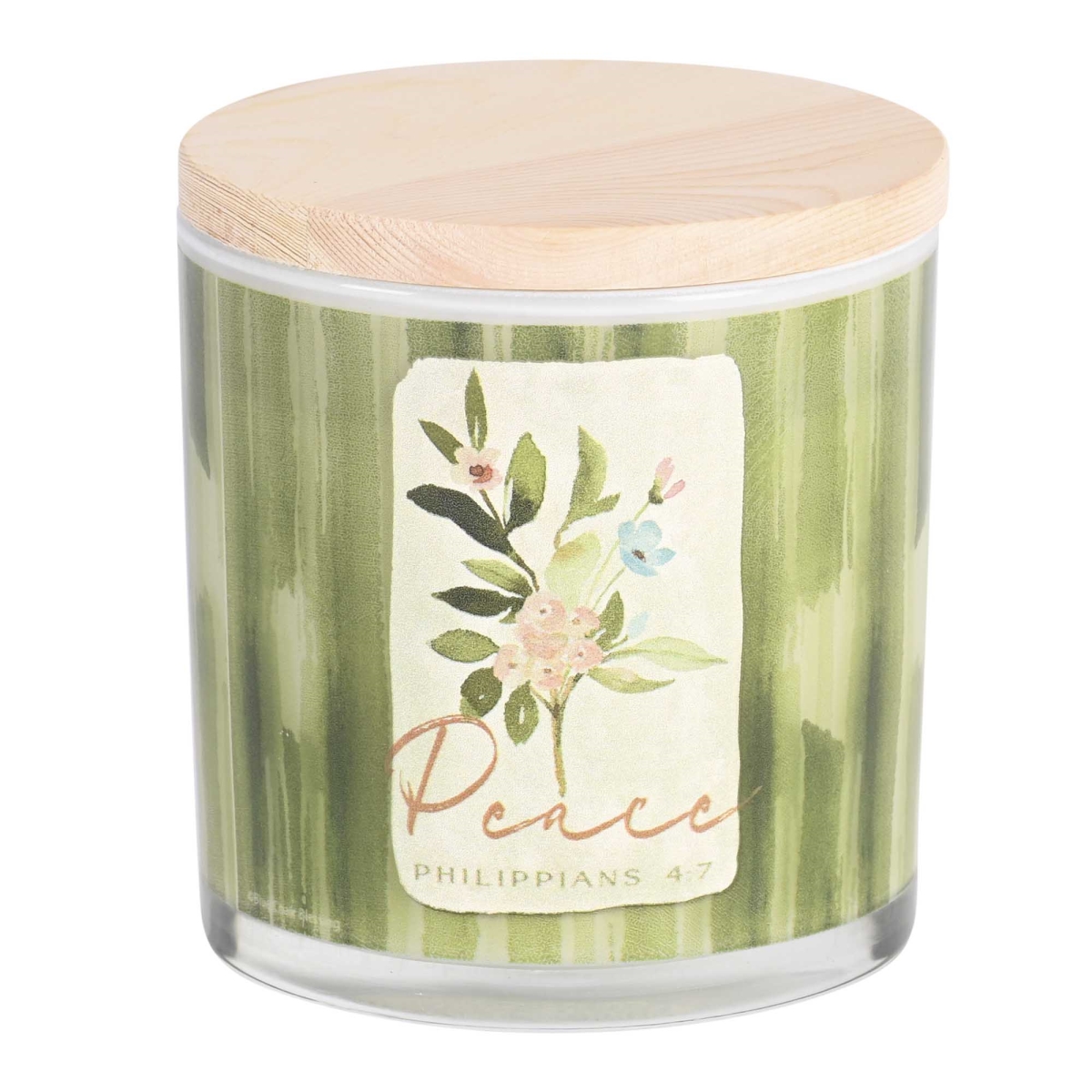 CNDLG-37 Soy Candle Peace Love Joy 13 Oz