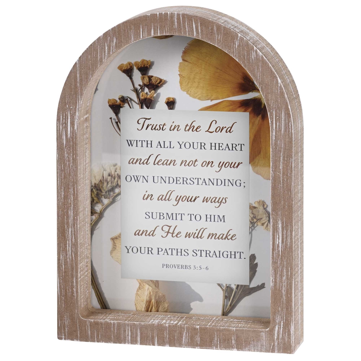 FRMA204 Framed Arch Trust In The Lord 9X13