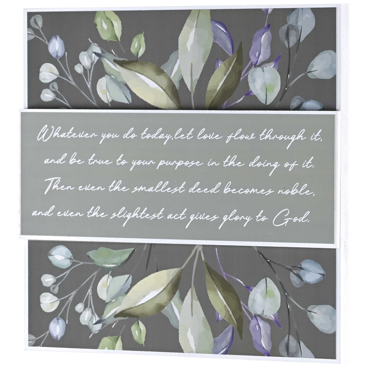 SPLK1212-475 Stacked Wall Plaque Whatever You Do