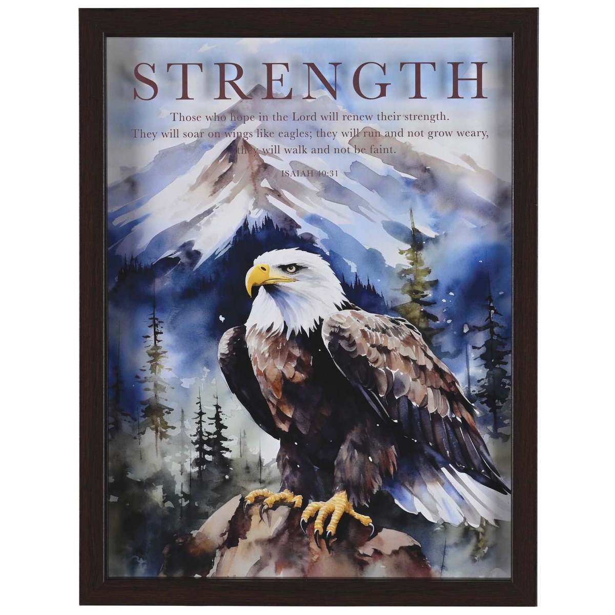 FRMWDWAL-1216-7 Framed Wall Art Those Who Hope In The
