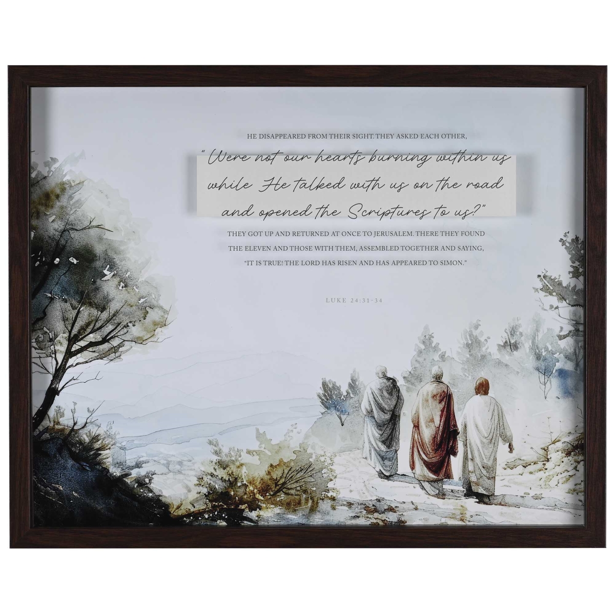 FRMWDWAL-2016-4 Framed Wall Art He Disappeared From