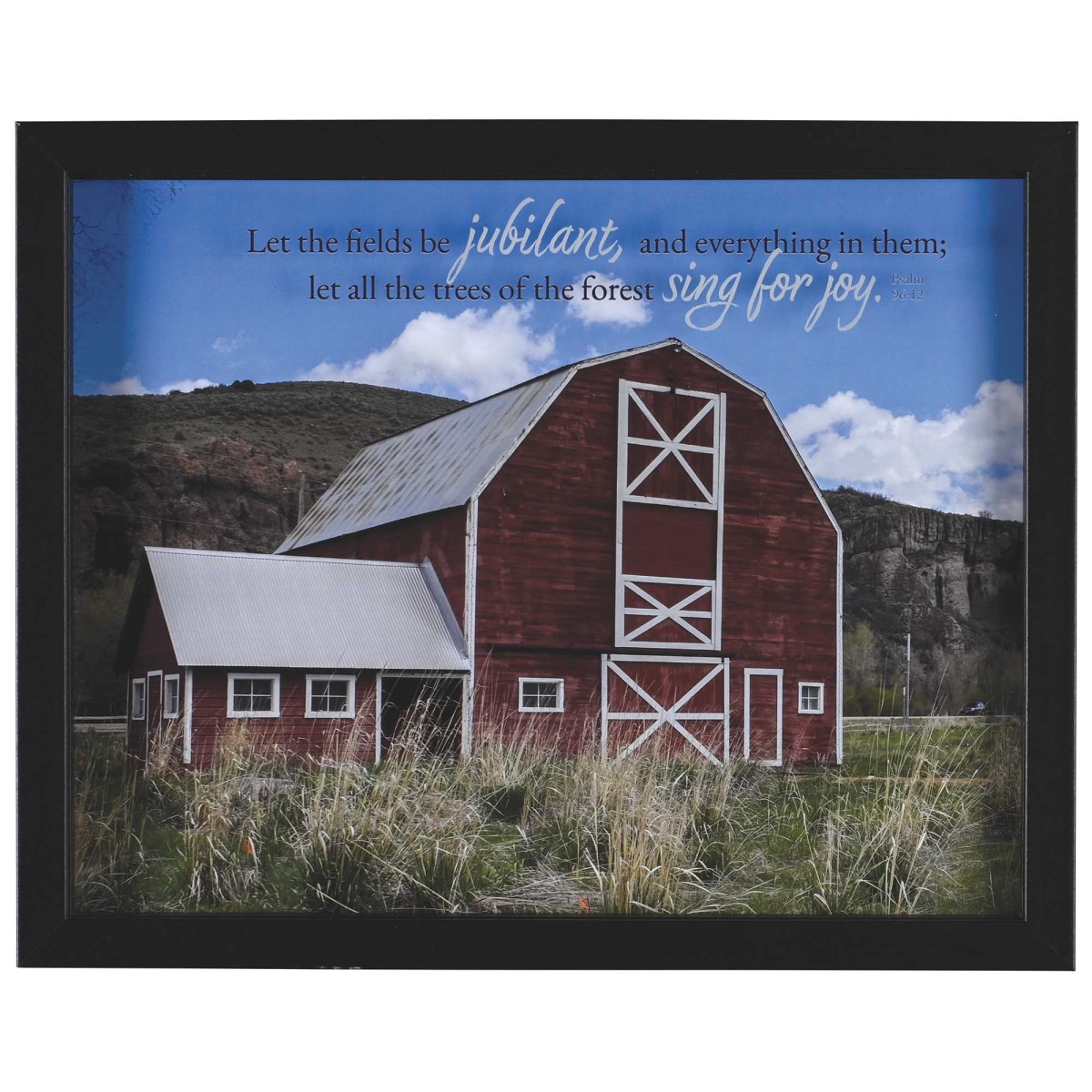 FRMWDBL-1411-101 Framed Wall Art Let The Fields Be