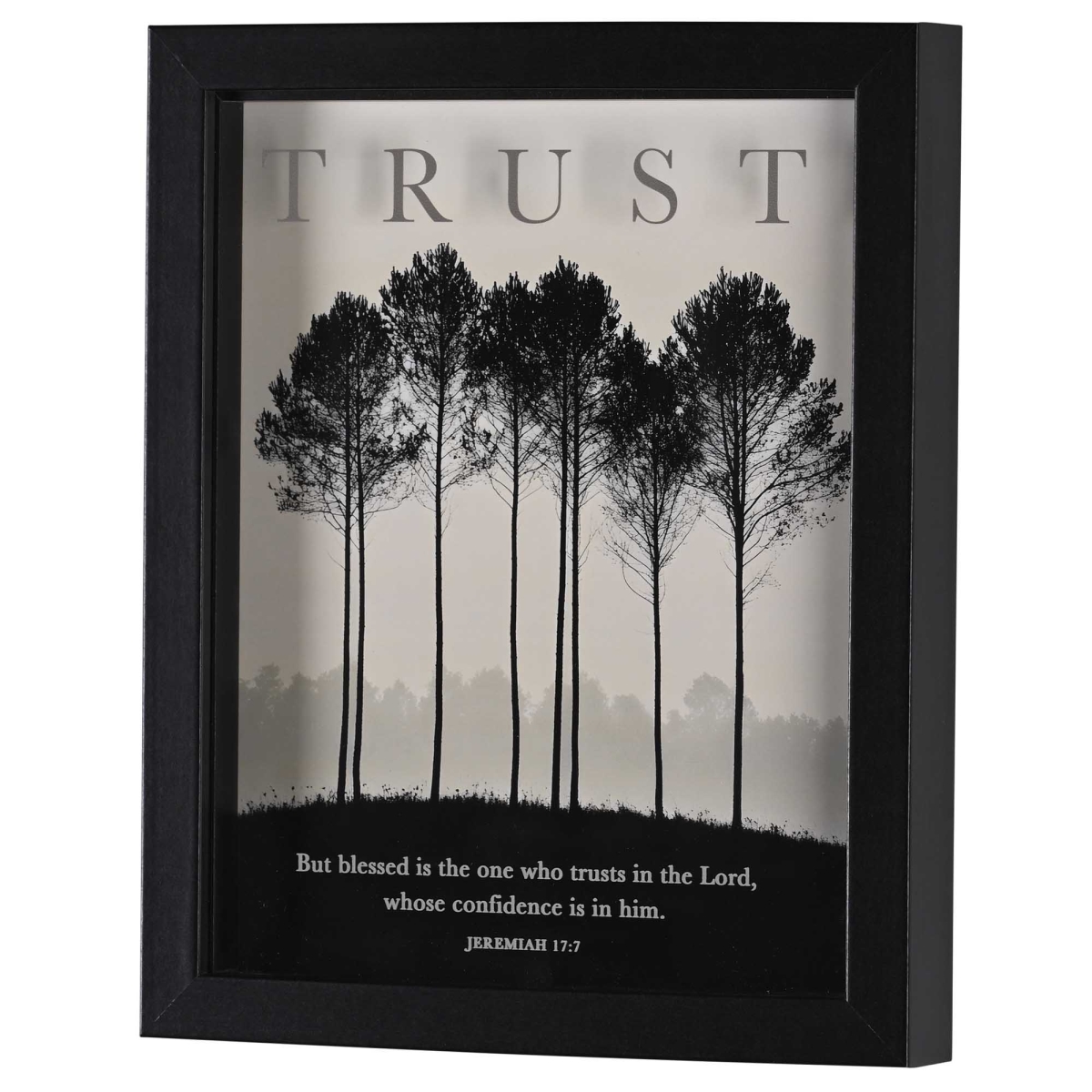 FRMWDBL-810-120 Framed Art Trust Blessed In The One
