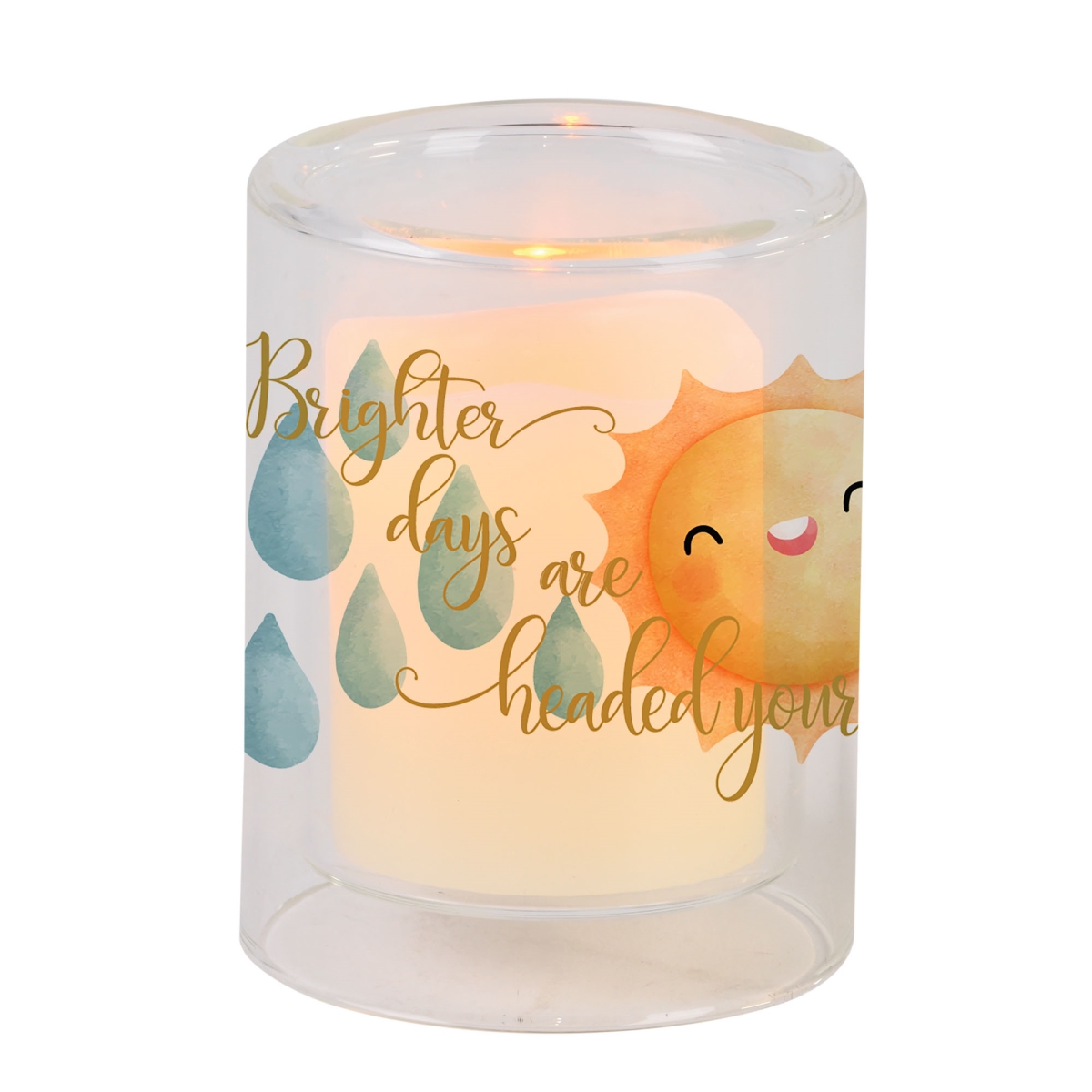 GCH-03-3 Candleholder Brighter Days Are Your Way