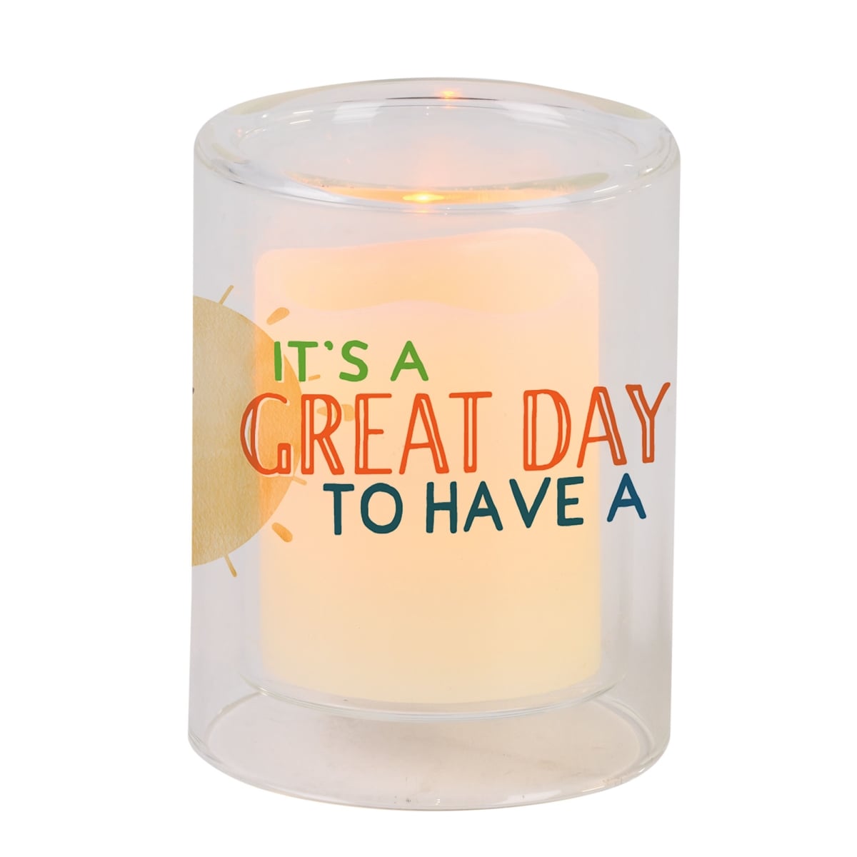 GCH-03-8 Candleholder It Is A Great Day To Have A