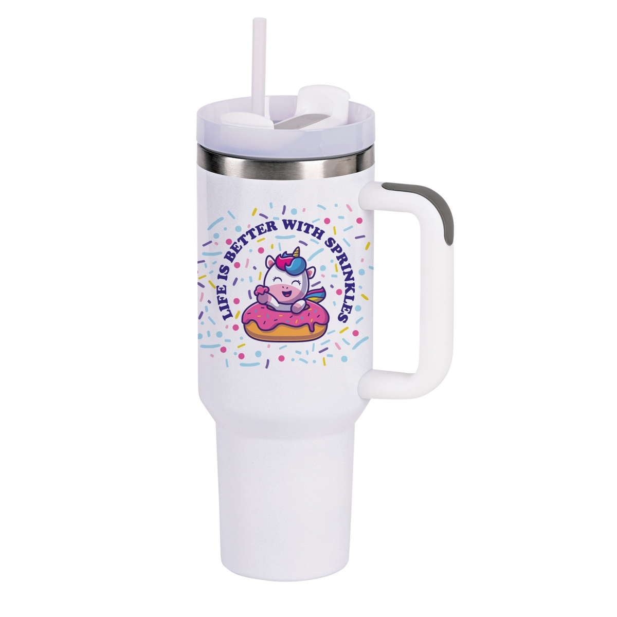 SST40WGL-16 Tumbler Life Better With Sprinkles 40oz