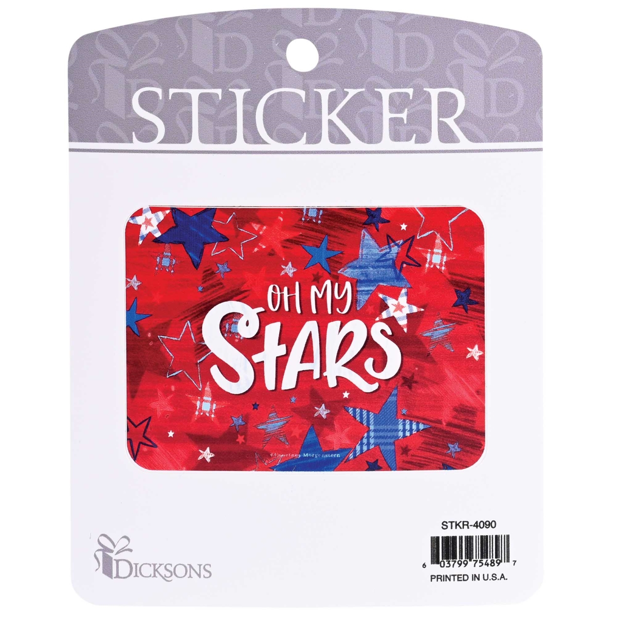 STKR-4090 Sticker Oh My Stars