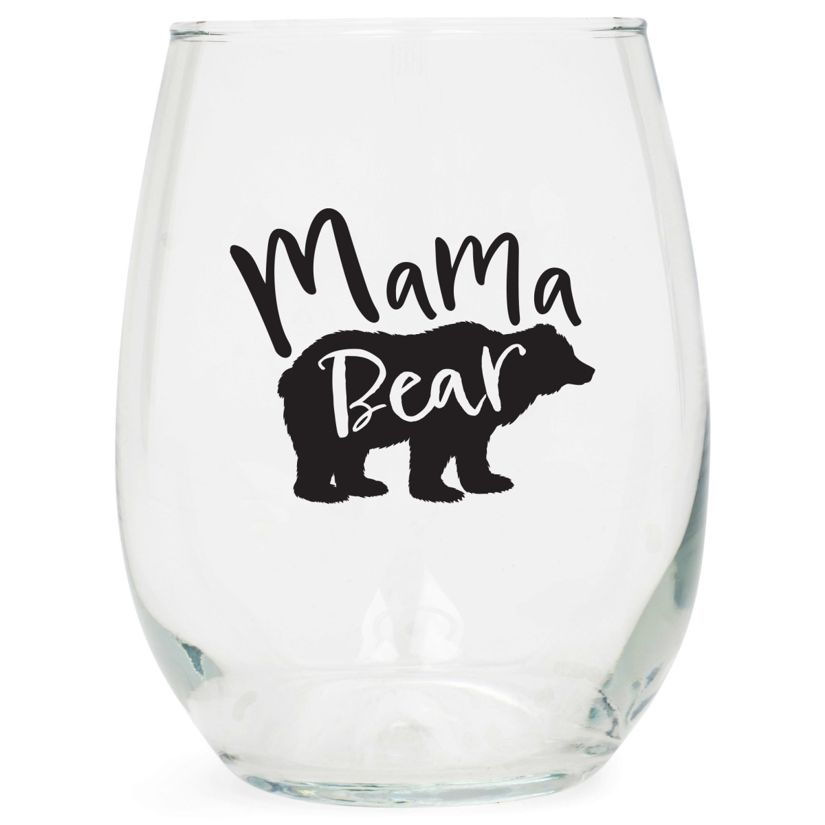 Picture of Dicksons WGL7 Wine Glass Mama Bear 15 Oz