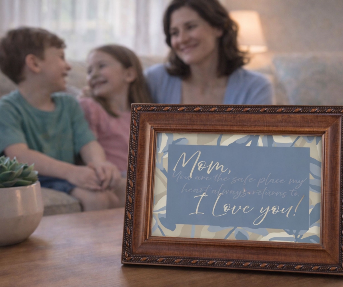 MB2398 Music Box Mom You Are The Safe Place