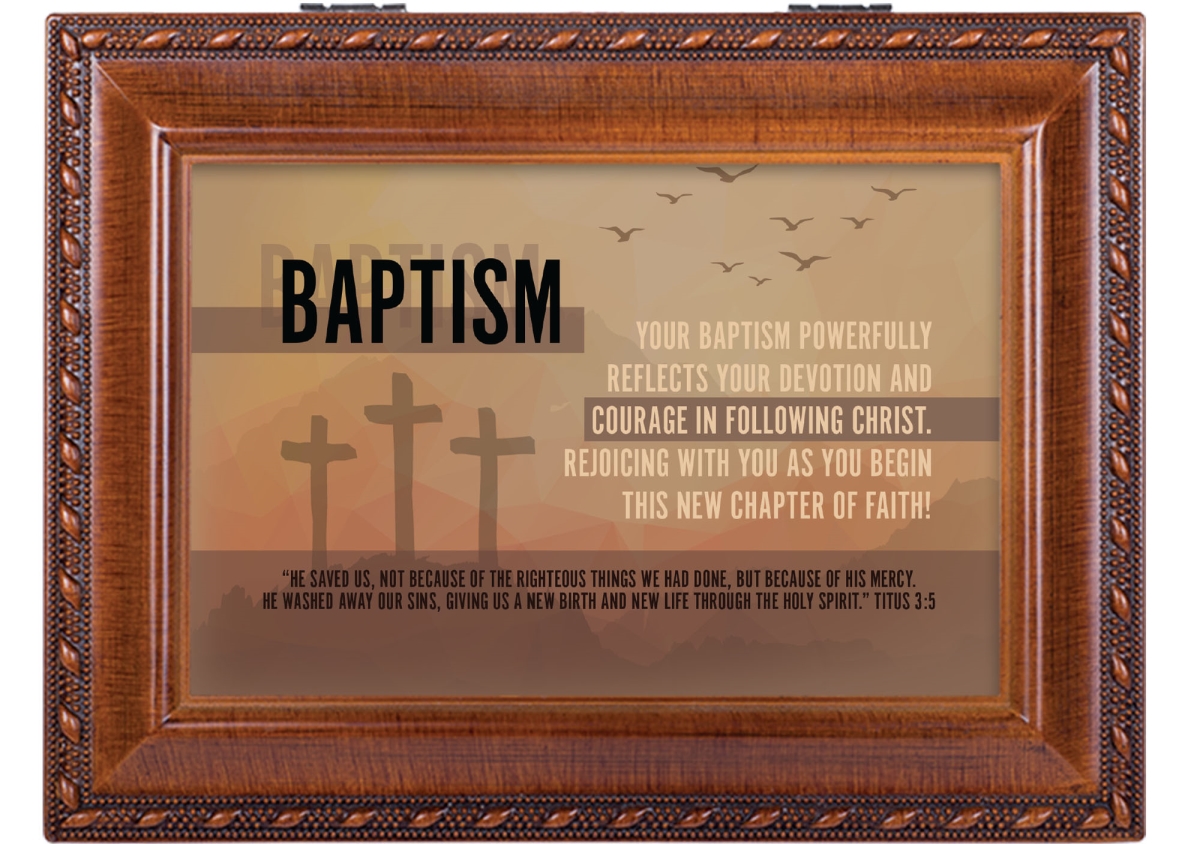 MB2402S Music Box Our Baptism Powerfully Reflect